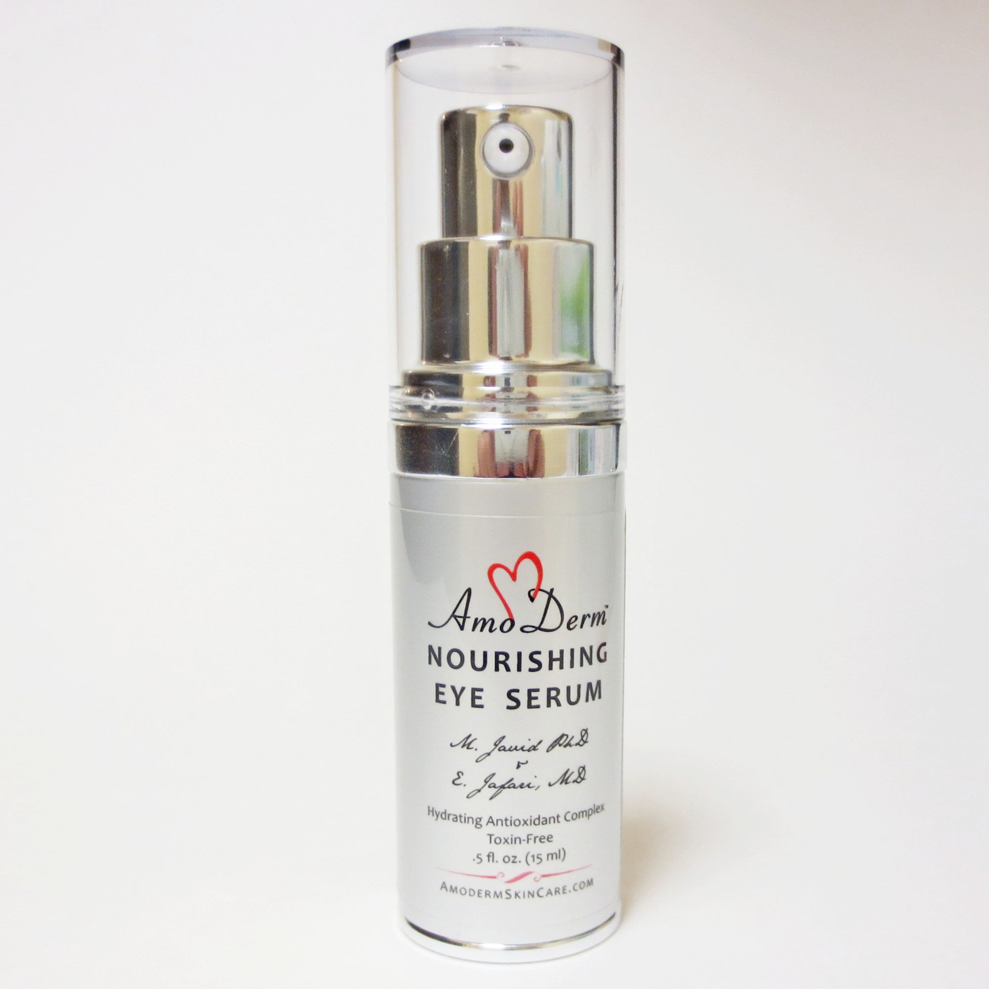 Nourishing Eye Serum - Hydrating Antioxidant Complex with Green Tea Leaf Extract, Superoxide Dismutase, Vitamin C and E, CoQ10, Hyaluronic Acid
